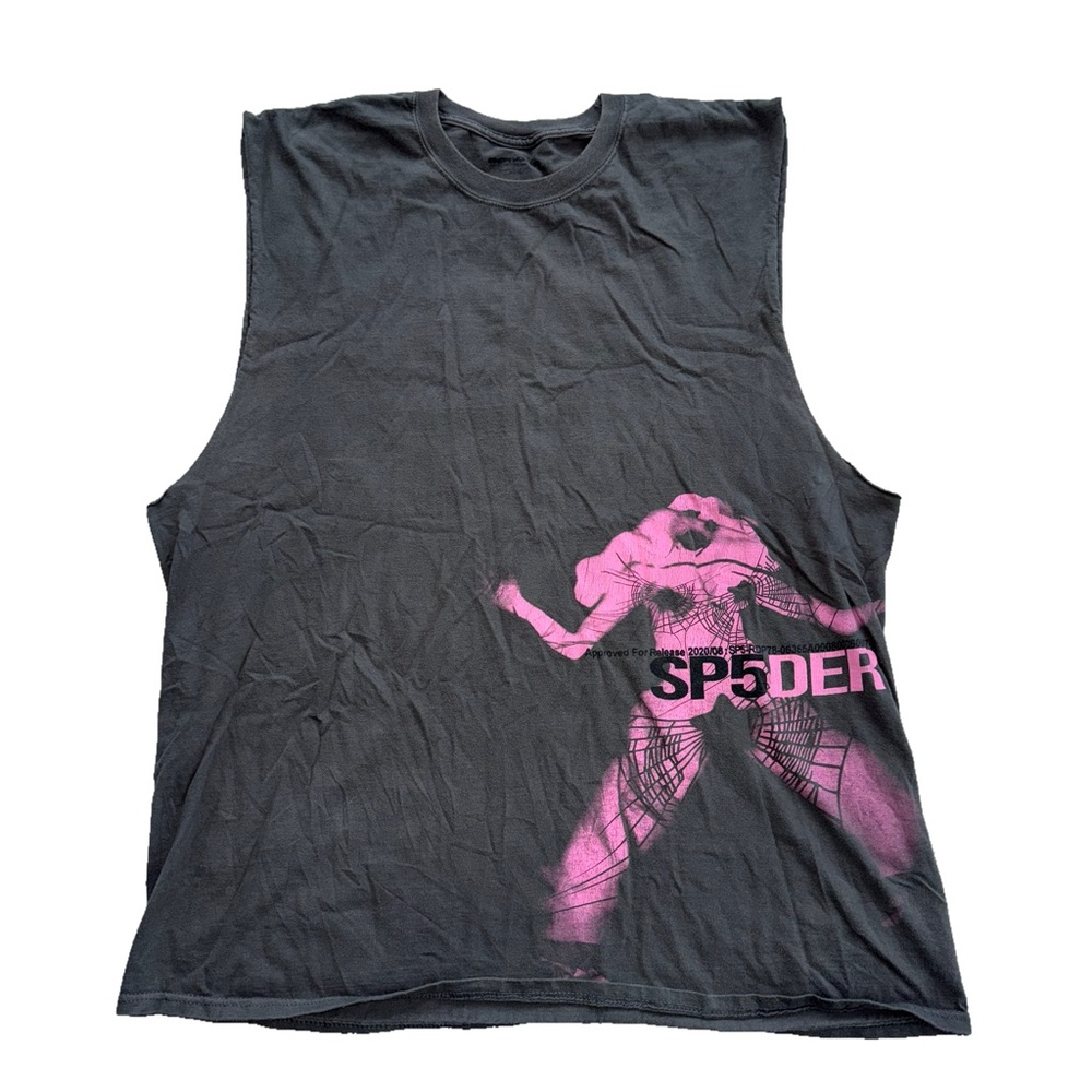 First season SP5DER Cut off shirt